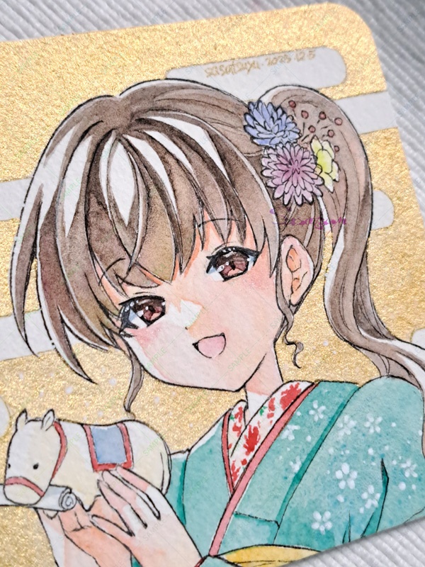 フレームレス年賀絵2026