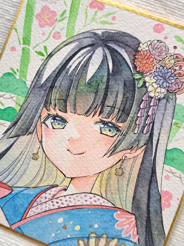 年賀寸松庵色紙2026