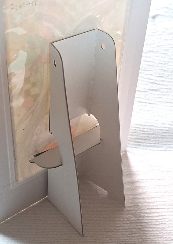 マット付き年賀絵2026(ハガキサイズ原画)