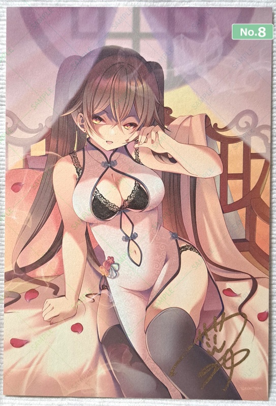 【12/25まで特別価格】直筆加筆ポストカード(チャイナ/全10種)