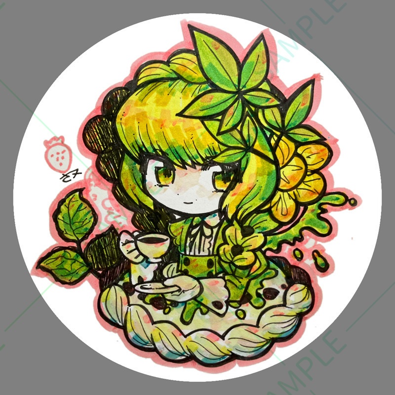 『花のケーキと少女展』特別セット