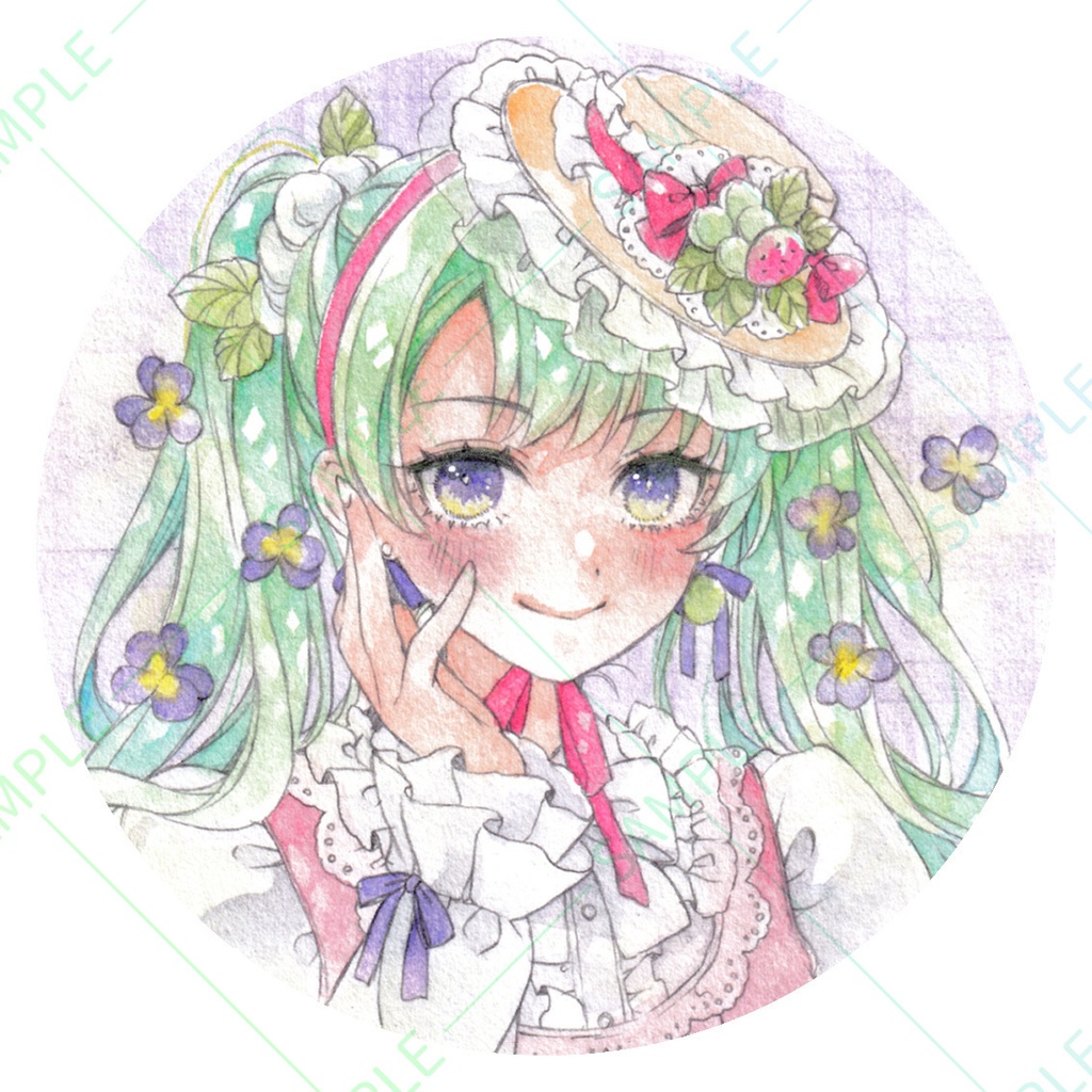 『花のケーキと少女展』特別セット