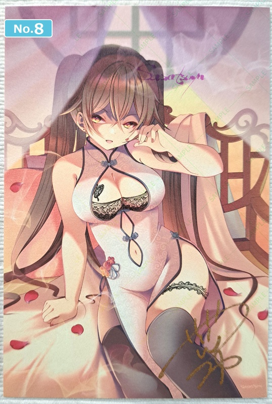 【全10種】直筆加筆ポストカード#2(チャイナ)12/25まで特別価格