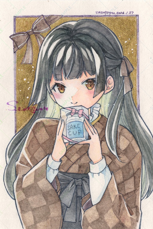 マット付フレームレス原画(バレンタイン/全2種)