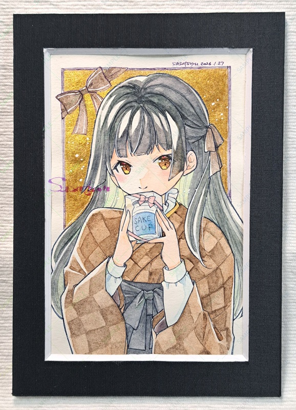 マット付フレームレス原画(バレンタイン/全2種)