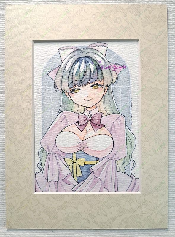 L判原画(マット付)