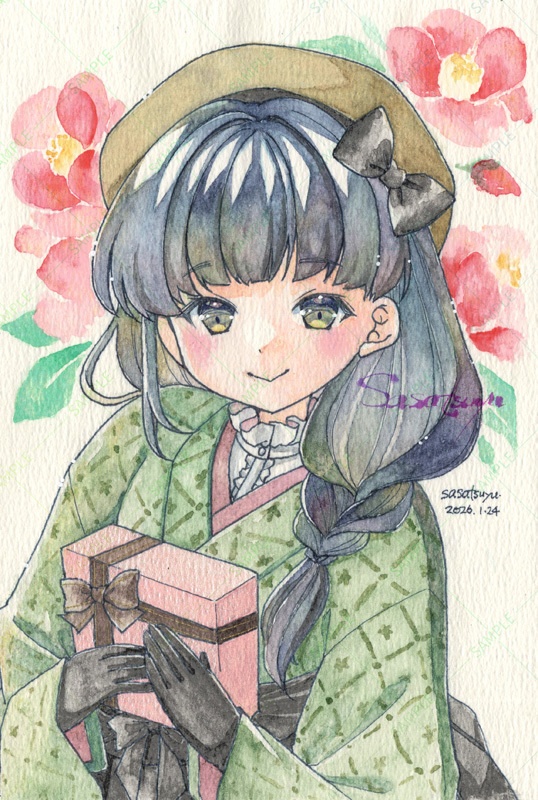 額入り原画(バレンタイン/全2種)