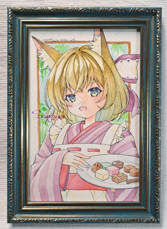 額入り原画(バレンタイン/全2種)