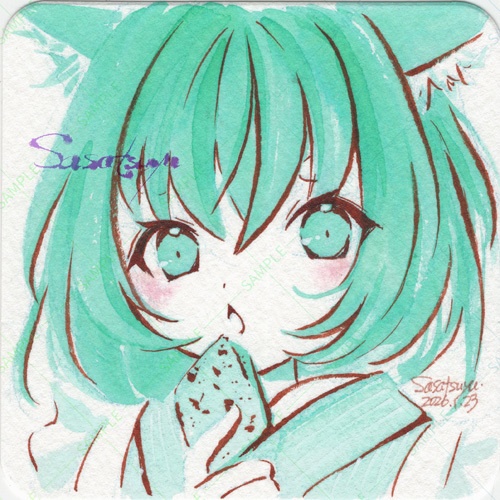 ダイカットシールセット(スクエアドローイング付)