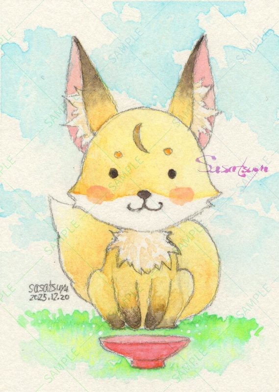 額入りTAC(酒と狐/全2種)