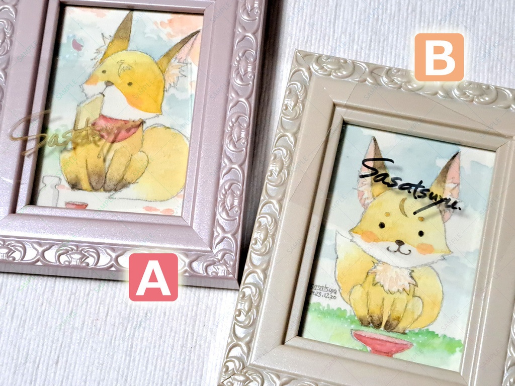 額入りTAC（酒と狐／全2種）