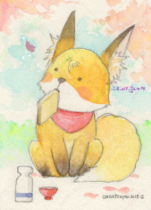 額入りTAC(酒と狐/全2種)