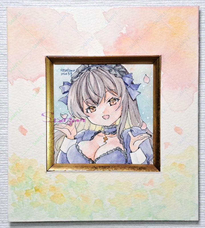 マット付き原画