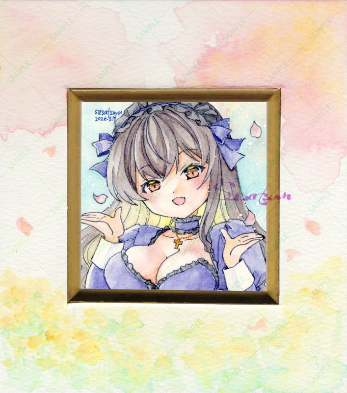 マット付き原画