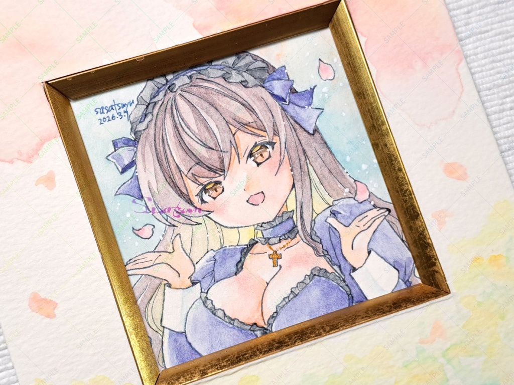 マット付き原画