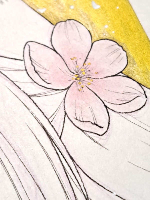 【4/5展示】大色紙(桜狐)