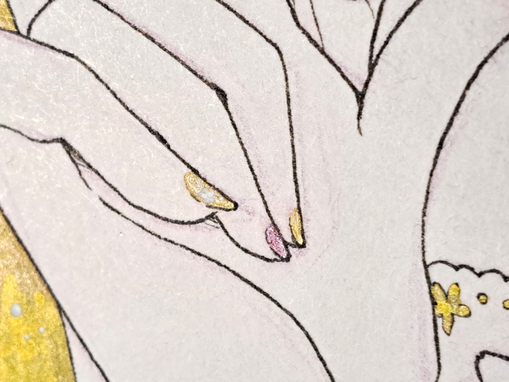 【4/5展示】大色紙(桜狐)