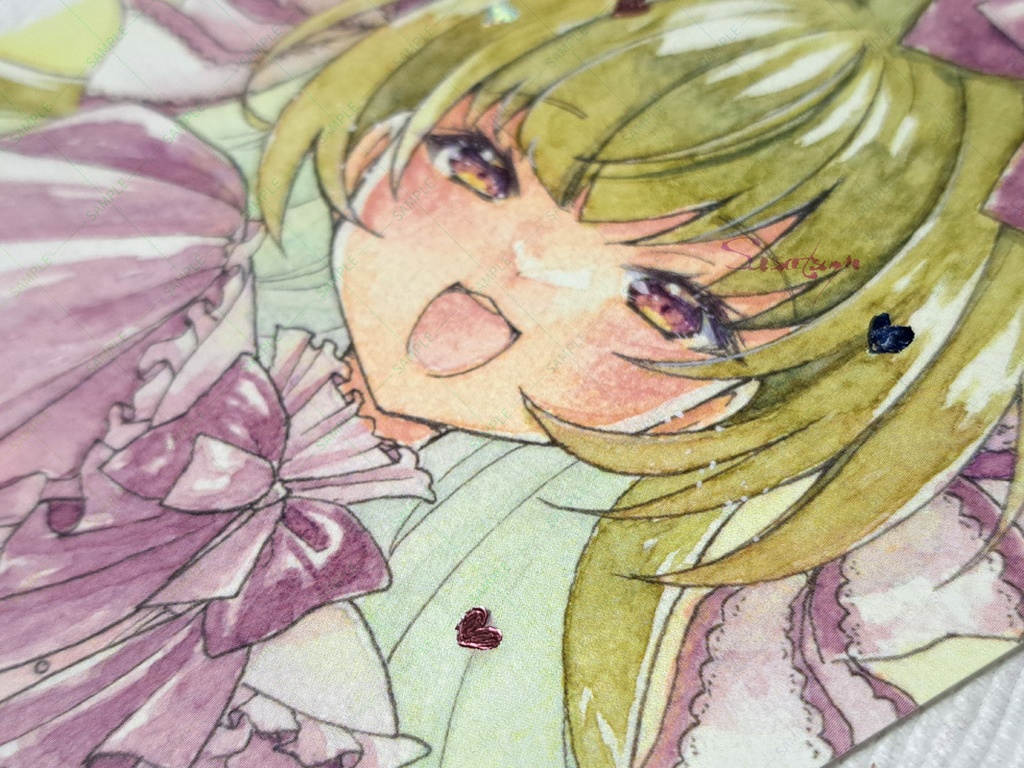 【箔貼り/1セット限定】ゴスロリセット(ポスカ・ステッカー)