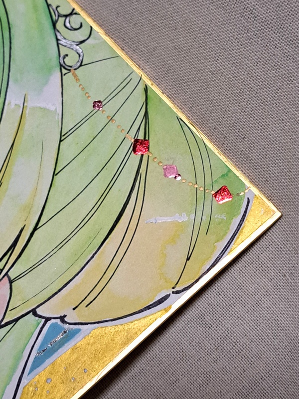 【展示会作品】稲沢セット(展示絵+大色紙)