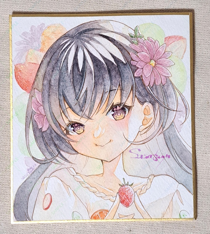 花のケーキセット