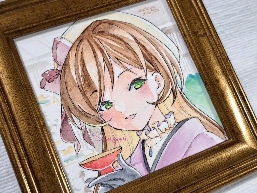 額入り原画（岐阜酒2026）