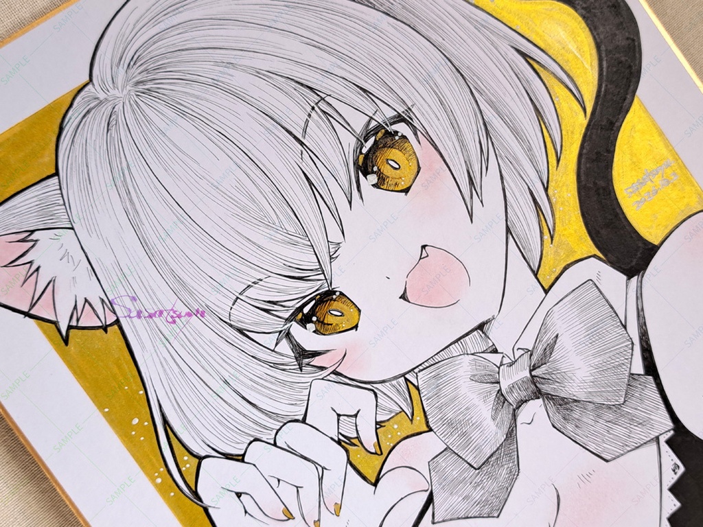 黒猫ちゃん大色紙