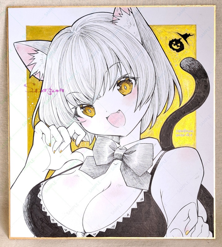 黒猫ちゃん大色紙