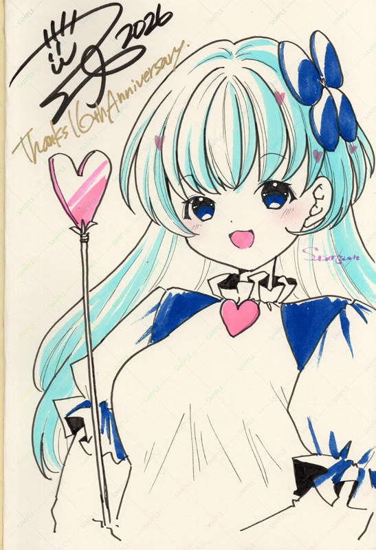 【直筆イラスト入】Anniversary File