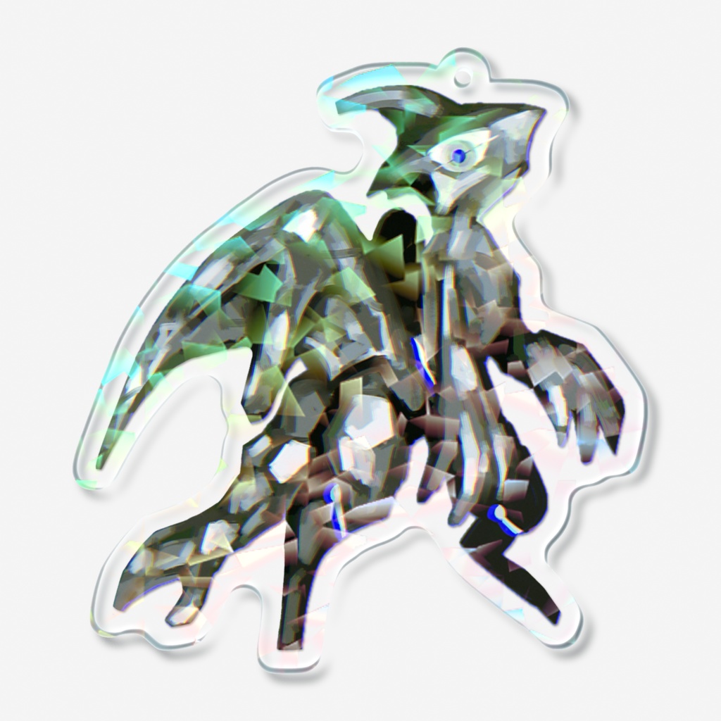 テノプテロン ホログラムアクリルキーホルダー