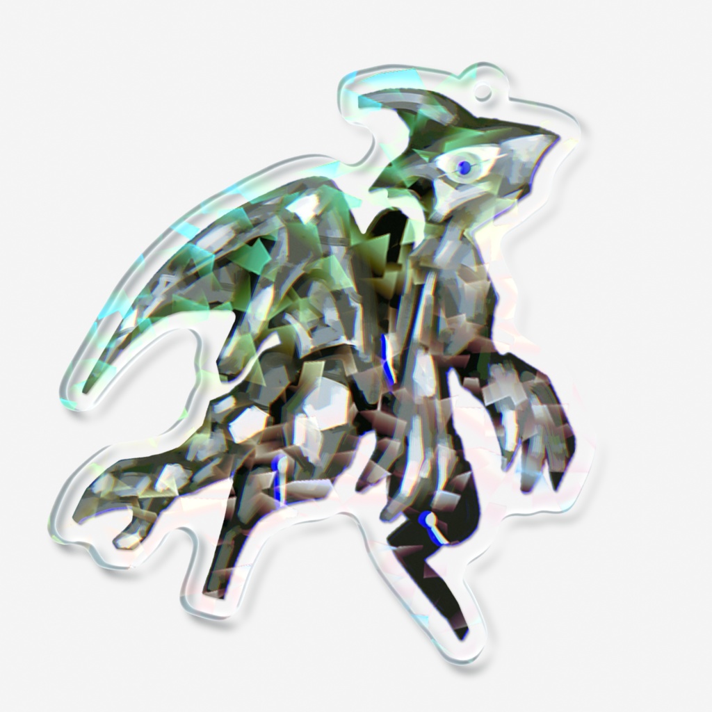 テノプテロン ホログラムアクリルキーホルダー