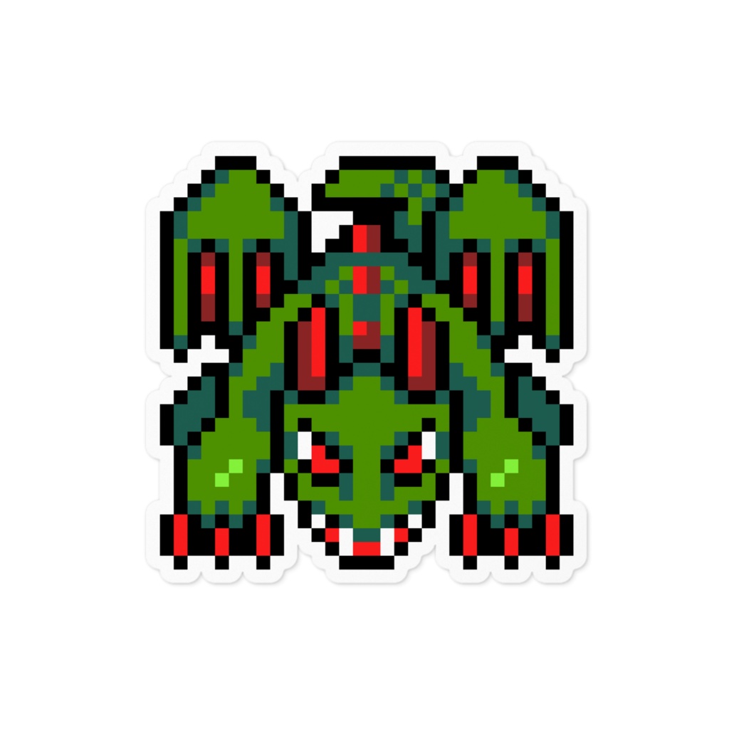 Green dragonet ステッカー