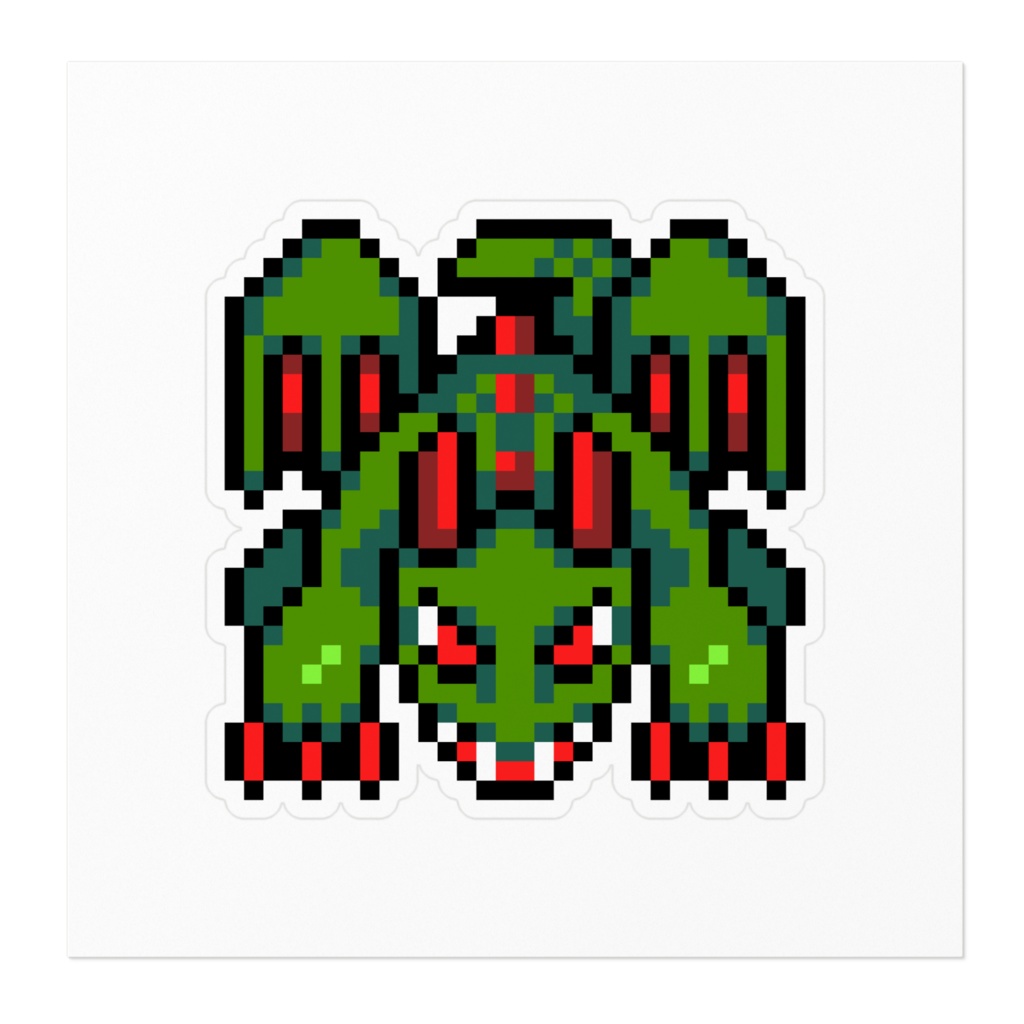 Green dragonet ステッカー