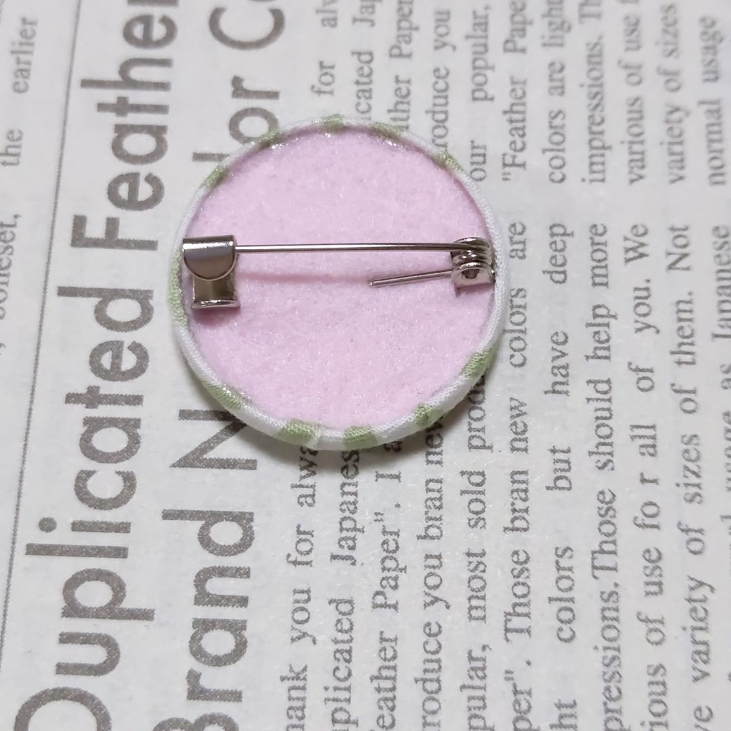 お寿司の刺繍バッジ2