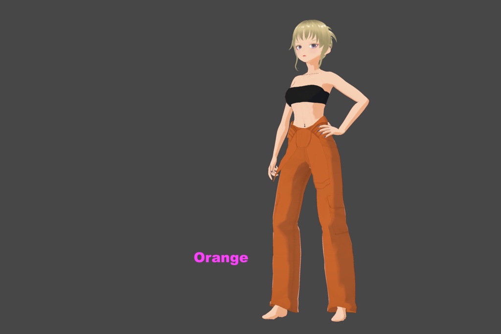 【VRoid(無料あり)】Top Off作業服(5色)- Top Off Coveralls(5 colors)
