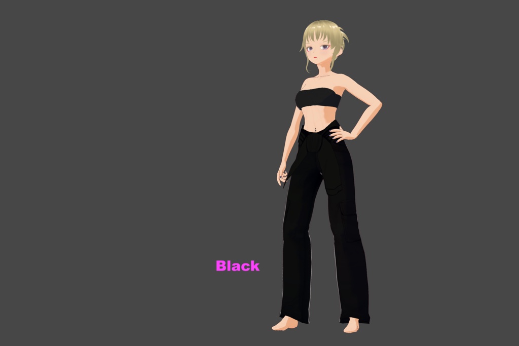 【VRoid(無料あり)】Top Off作業服(5色)- Top Off Coveralls(5 colors)