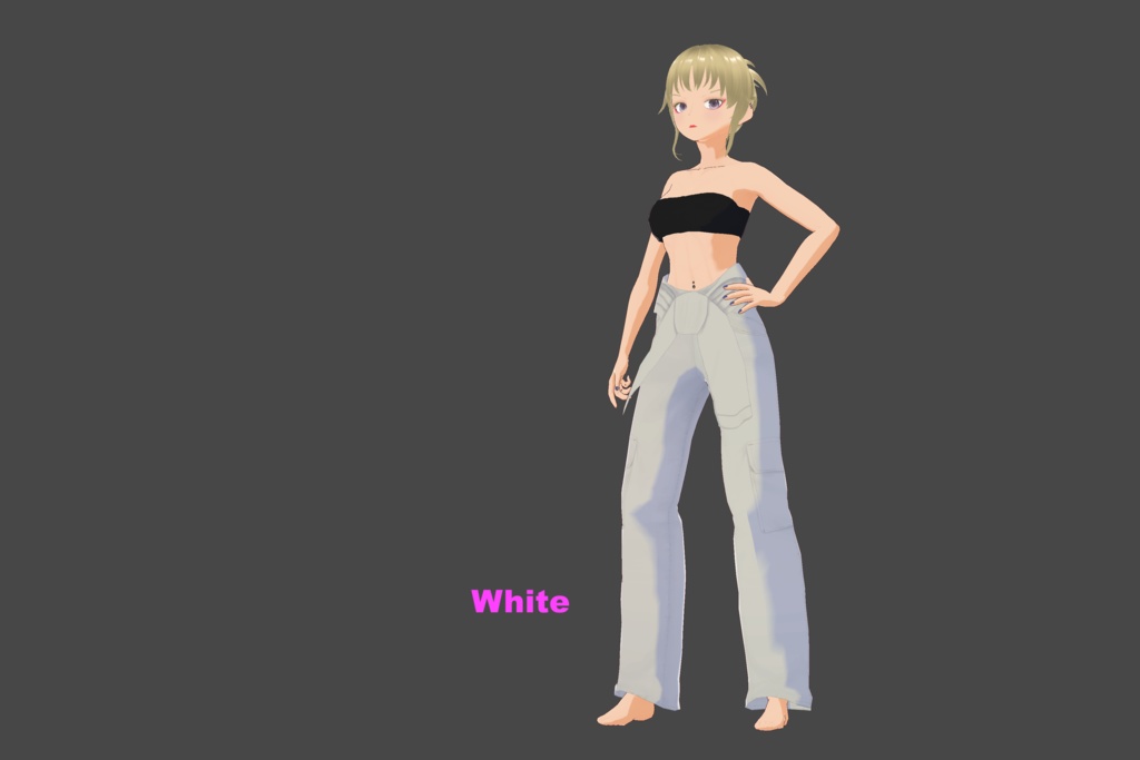 【VRoid(無料あり)】Top Off作業服(5色)- Top Off Coveralls(5 colors)