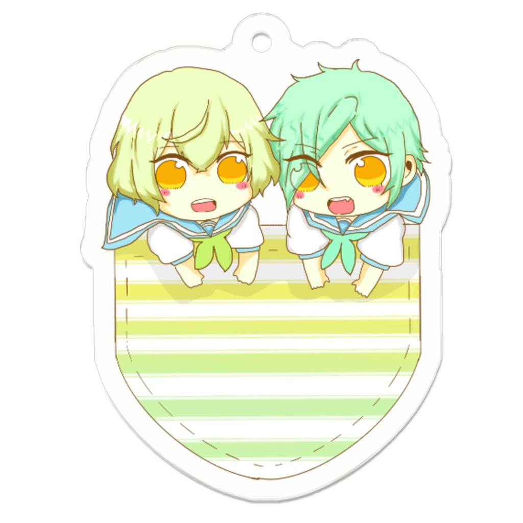 源氏兄弟/水兵アクリルキーホルダー