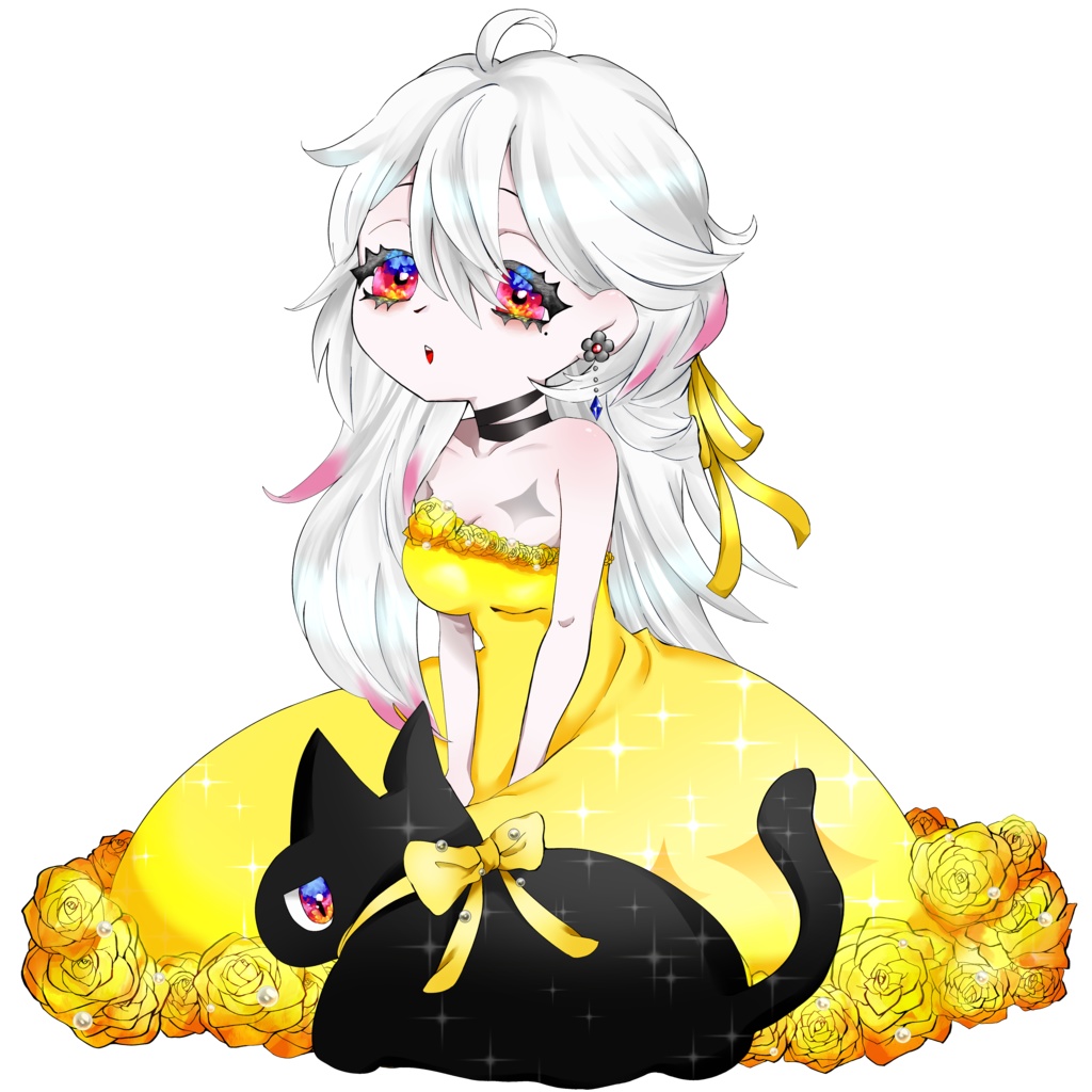 野薔薇ベル アクリルキーホルダー