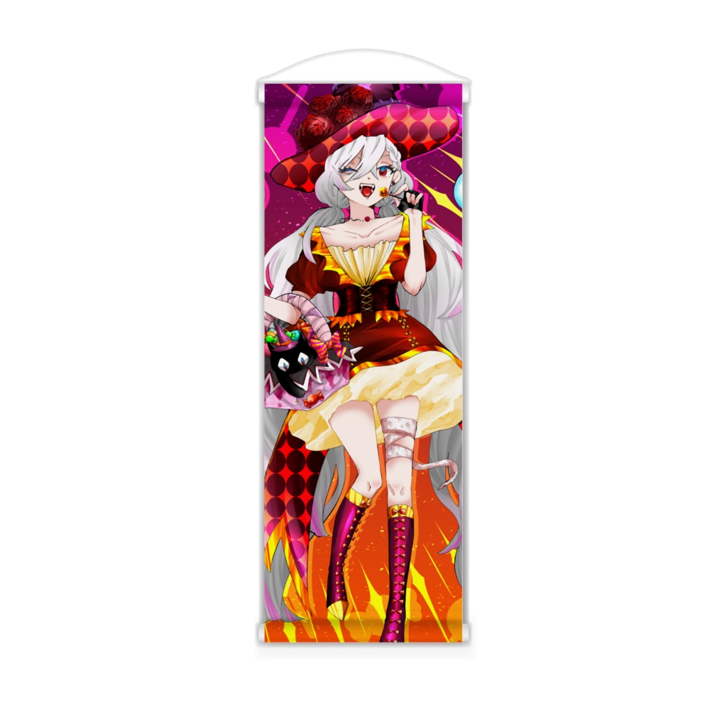 ハロウィン　ミニタペストリー