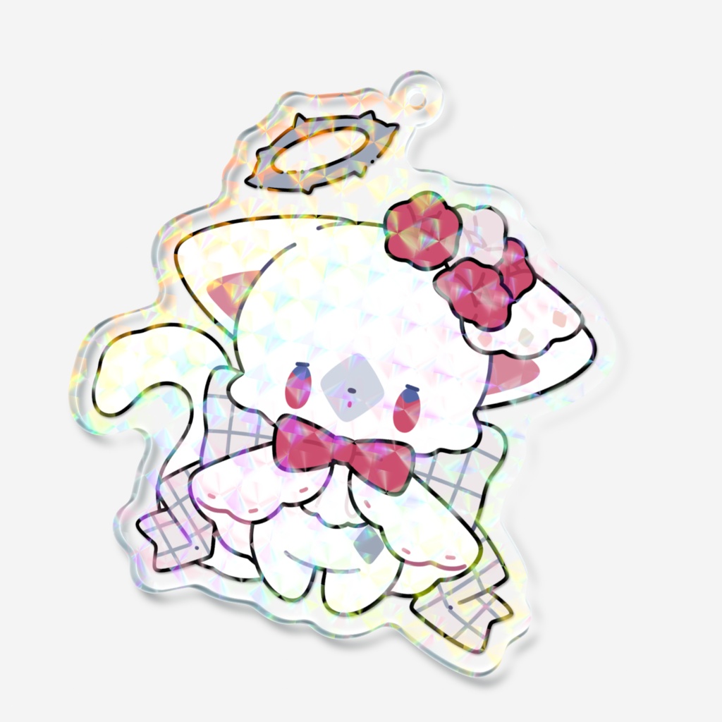 ホログラムアクリルキーホルダー
