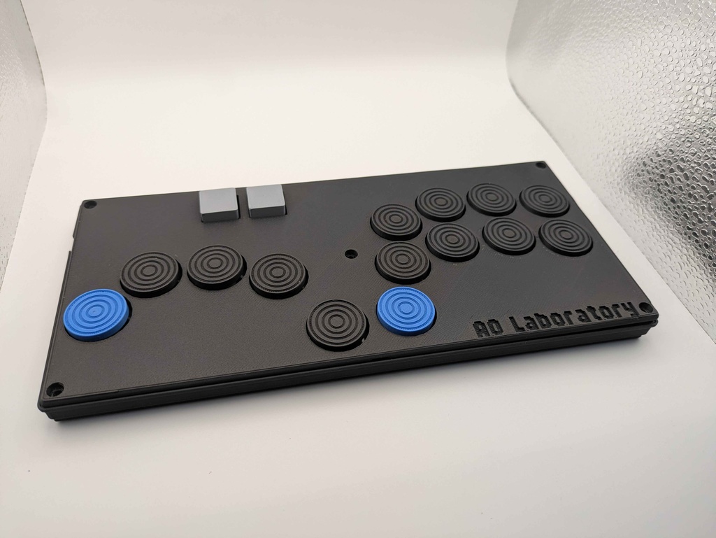 【銀軸×14ボタン】推しの色を指先に。カスタムレバーレスコントローラー『UNIQU』