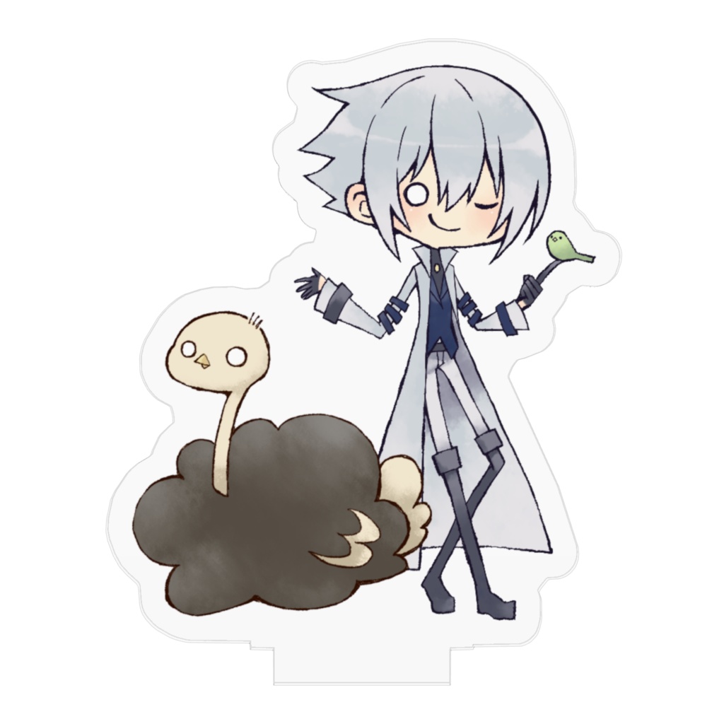 すのほわさんとだちょうとうぐいす