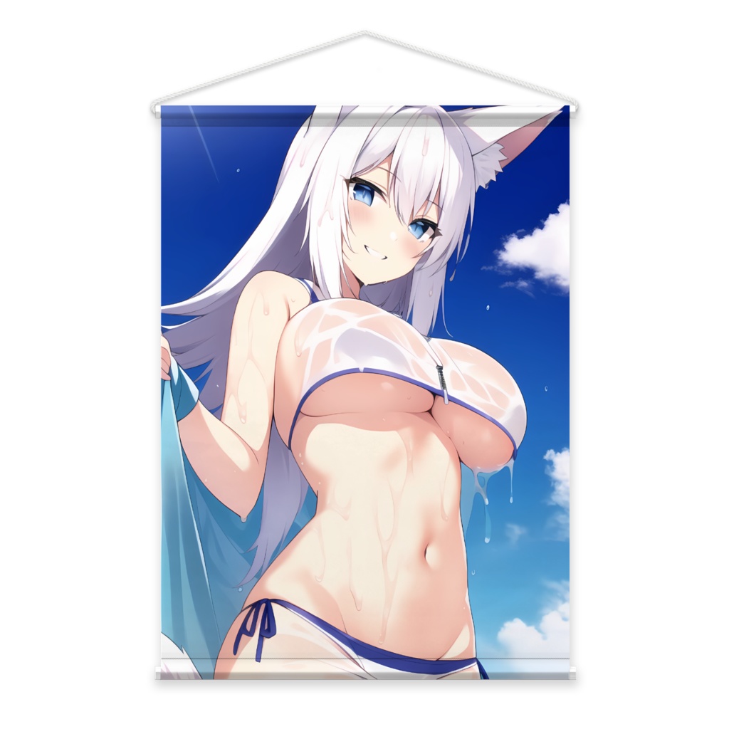 キツネの女の子 (B2タペストリー)