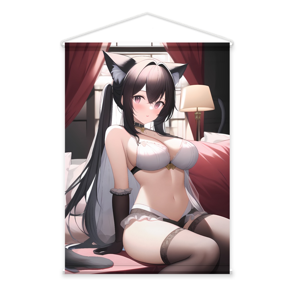 猫耳娘 (1) (B2タペストリー)
