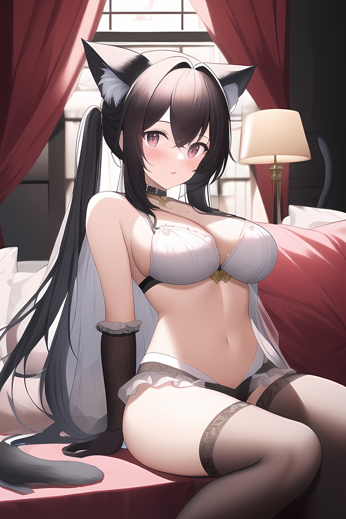 猫耳娘 (1) (B2タペストリー)