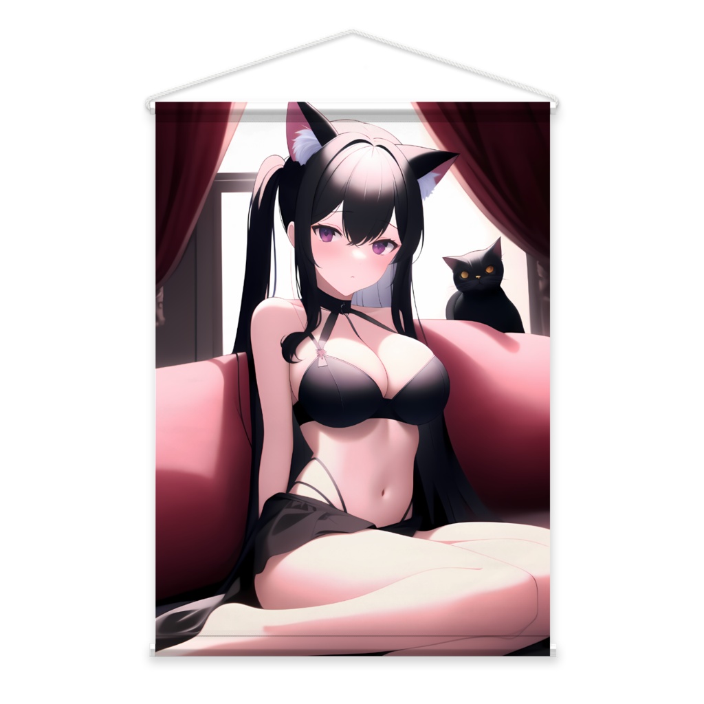 猫耳娘 (4) (B2タペストリー）