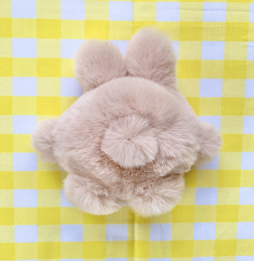 ころころうさぎ(ピンクベージュ)