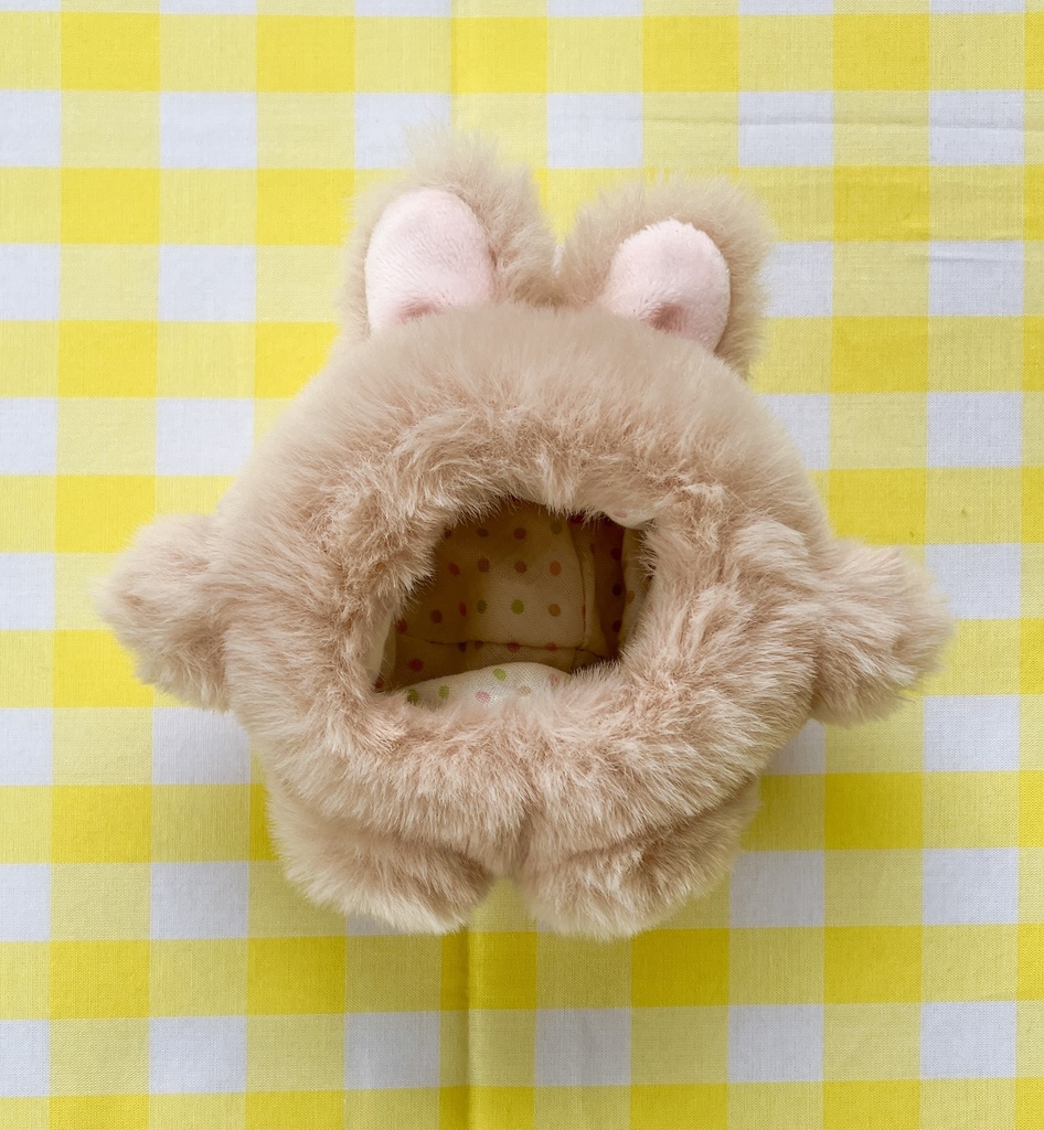 ころころうさぎ(ピンクベージュ)