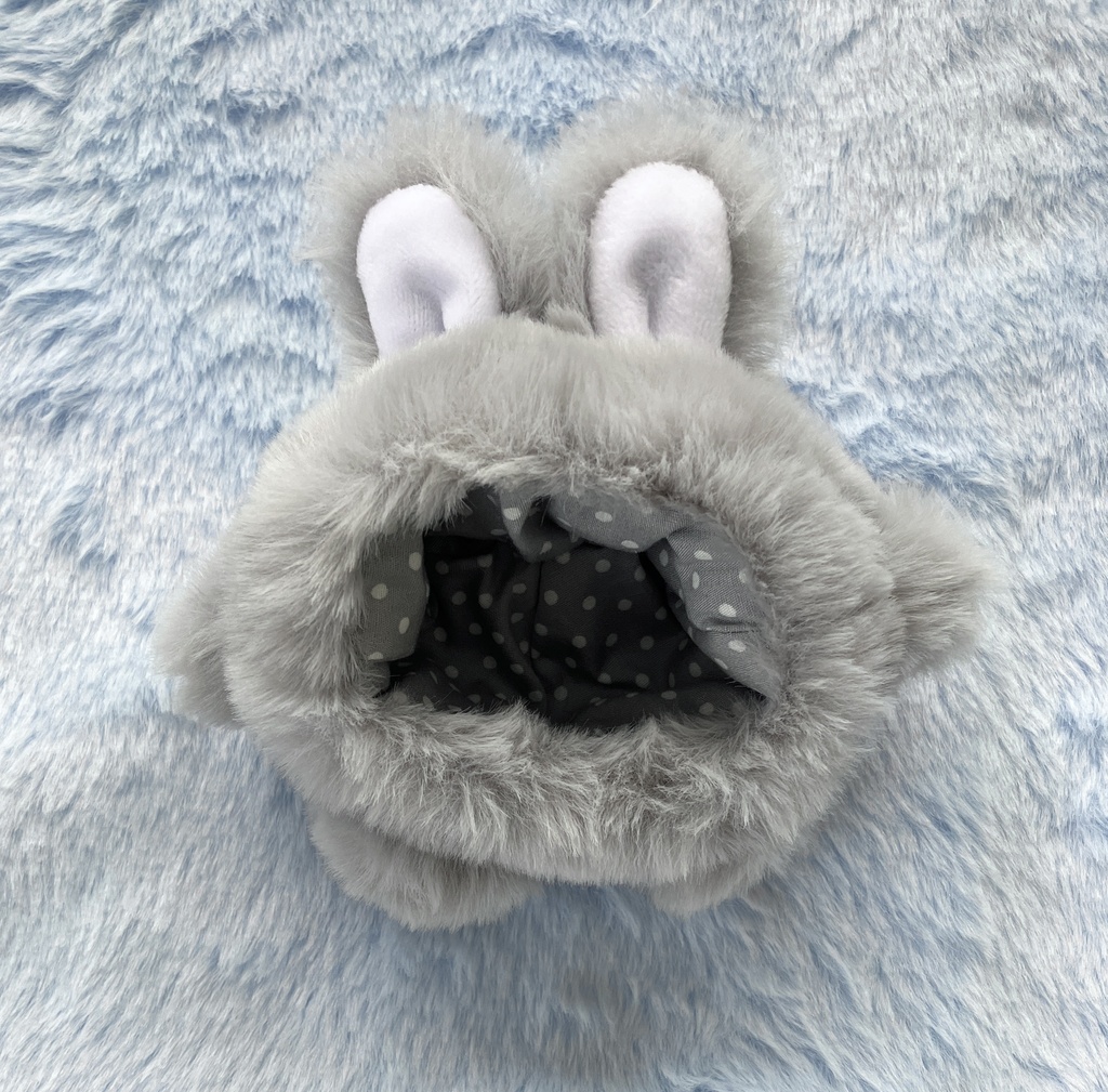 ころころうさぎ（グレー）