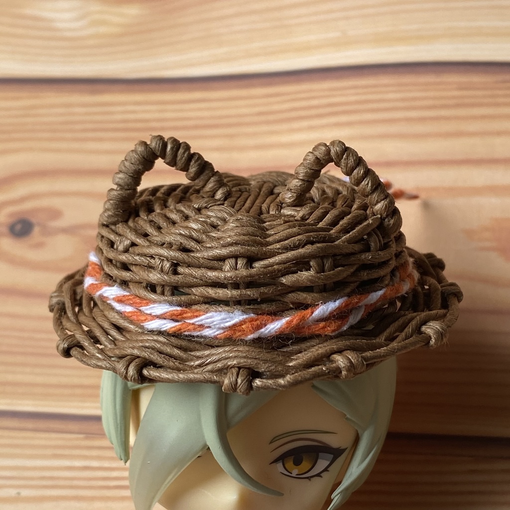 どうぶつ帽子★ねこ耳:小サイズ